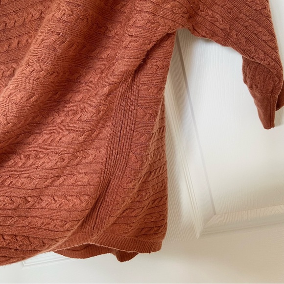 Market & Spruce Cable Knit Dolman Sweater - Picture 6 of 13